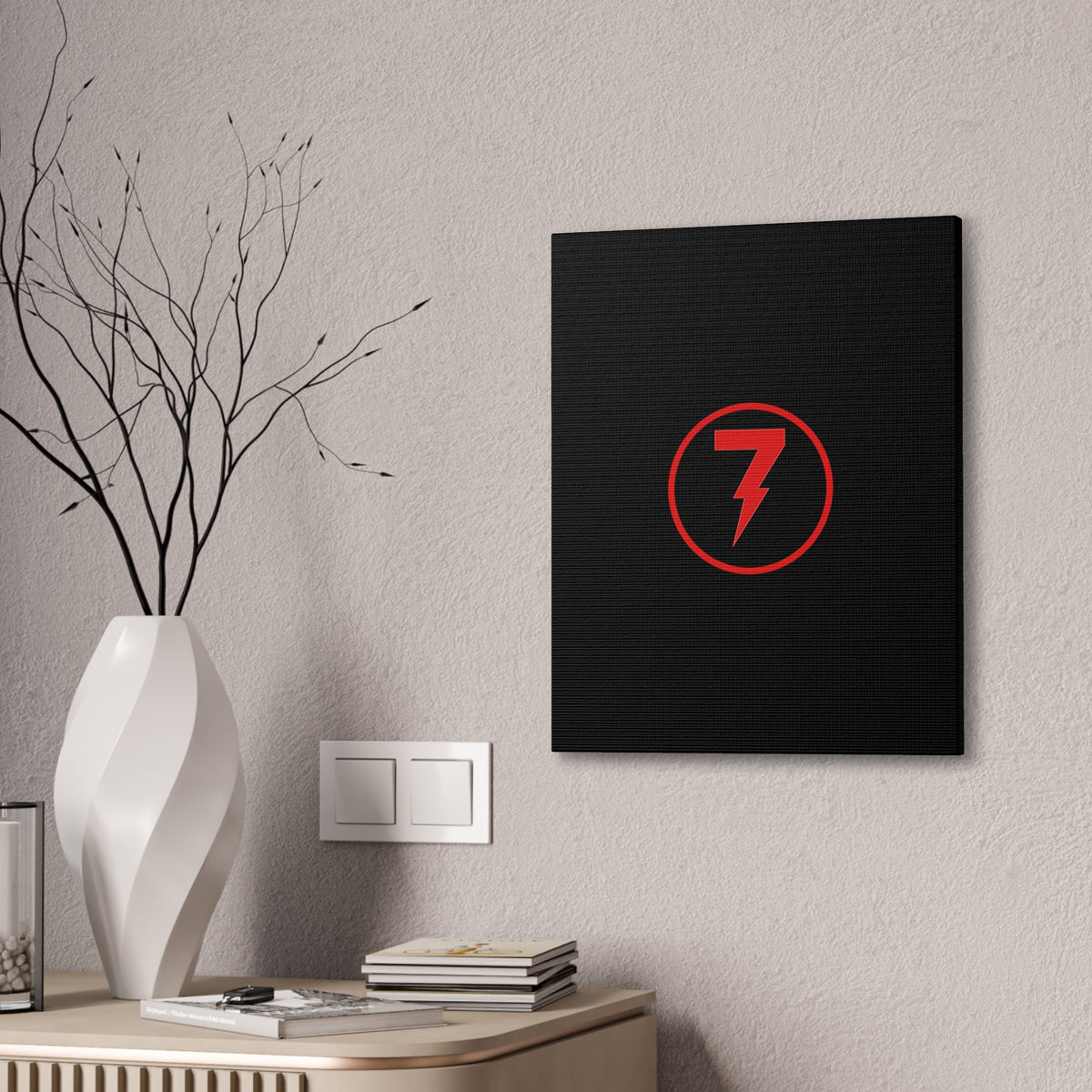 SEV7NTH WIRE Canvas Print