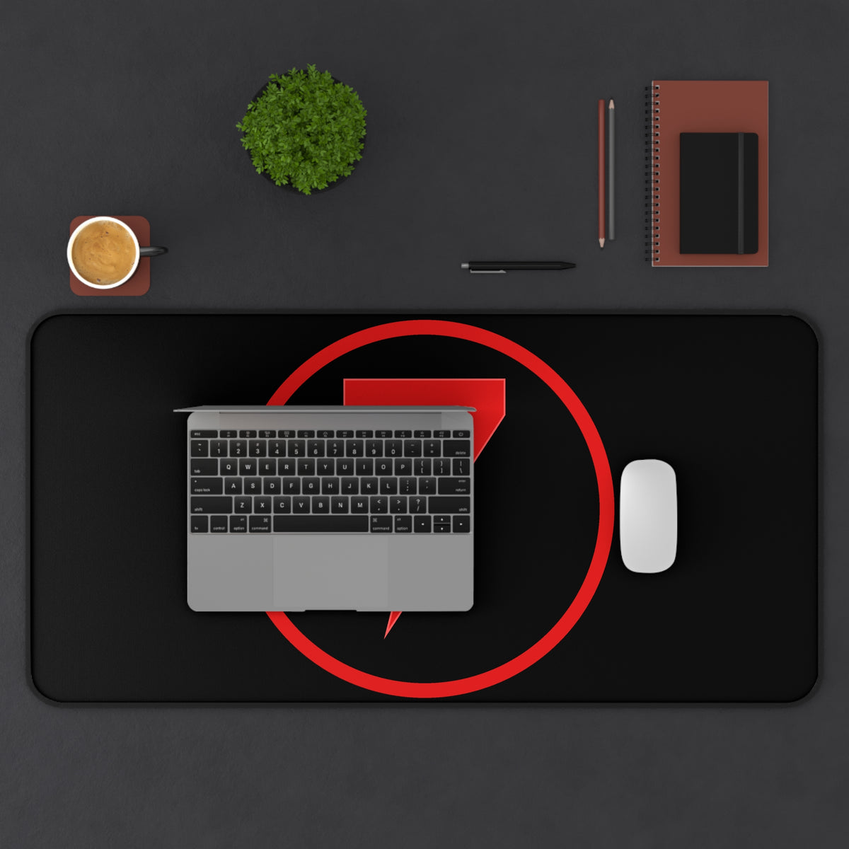 SEV7NTH WIRE Desk Mat
