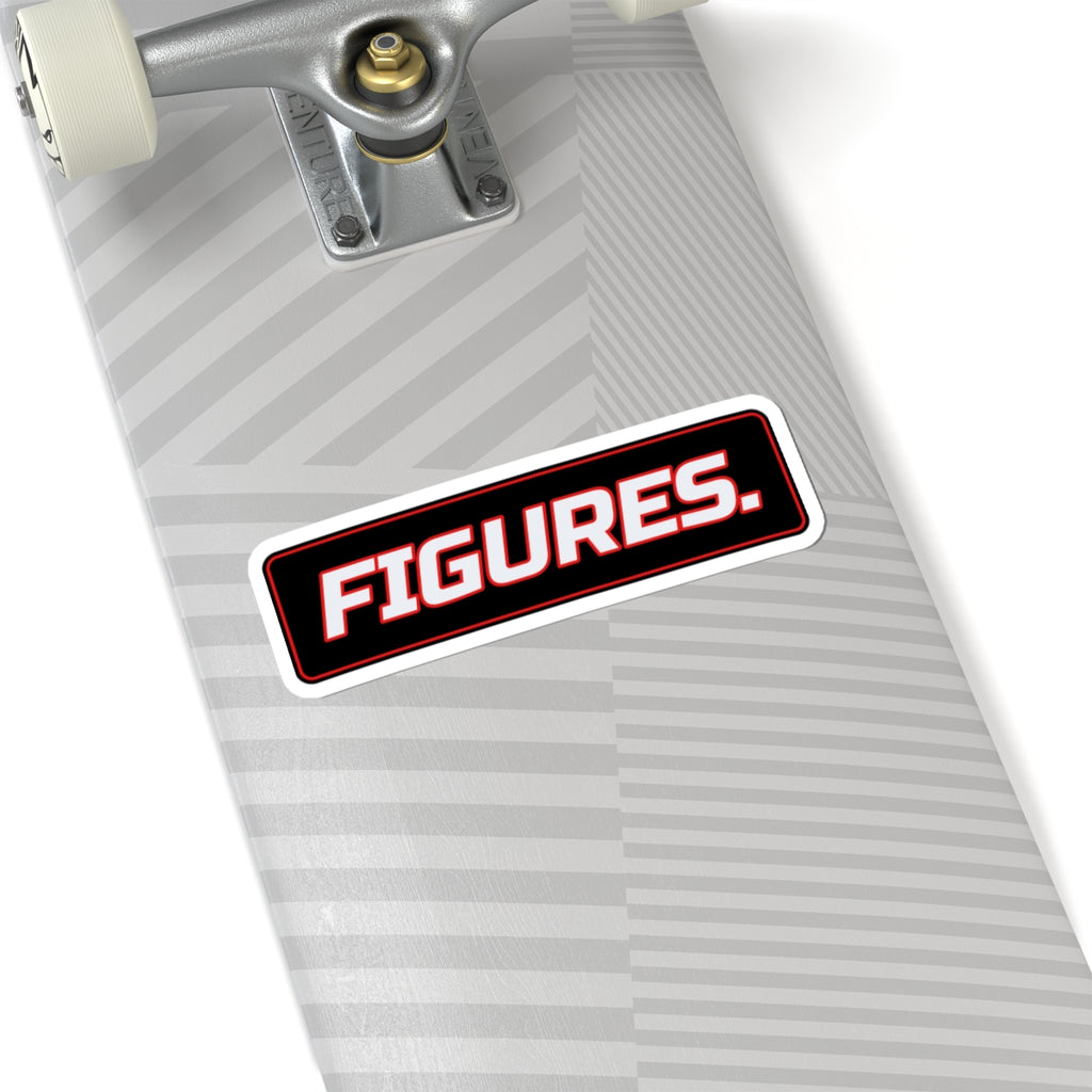 SEV7NTH WIRE "FIGURES." Sticker