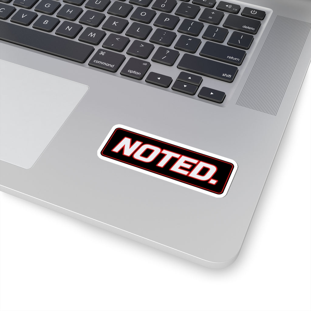 SEV7NTH WIRE "NOTED." Sticker