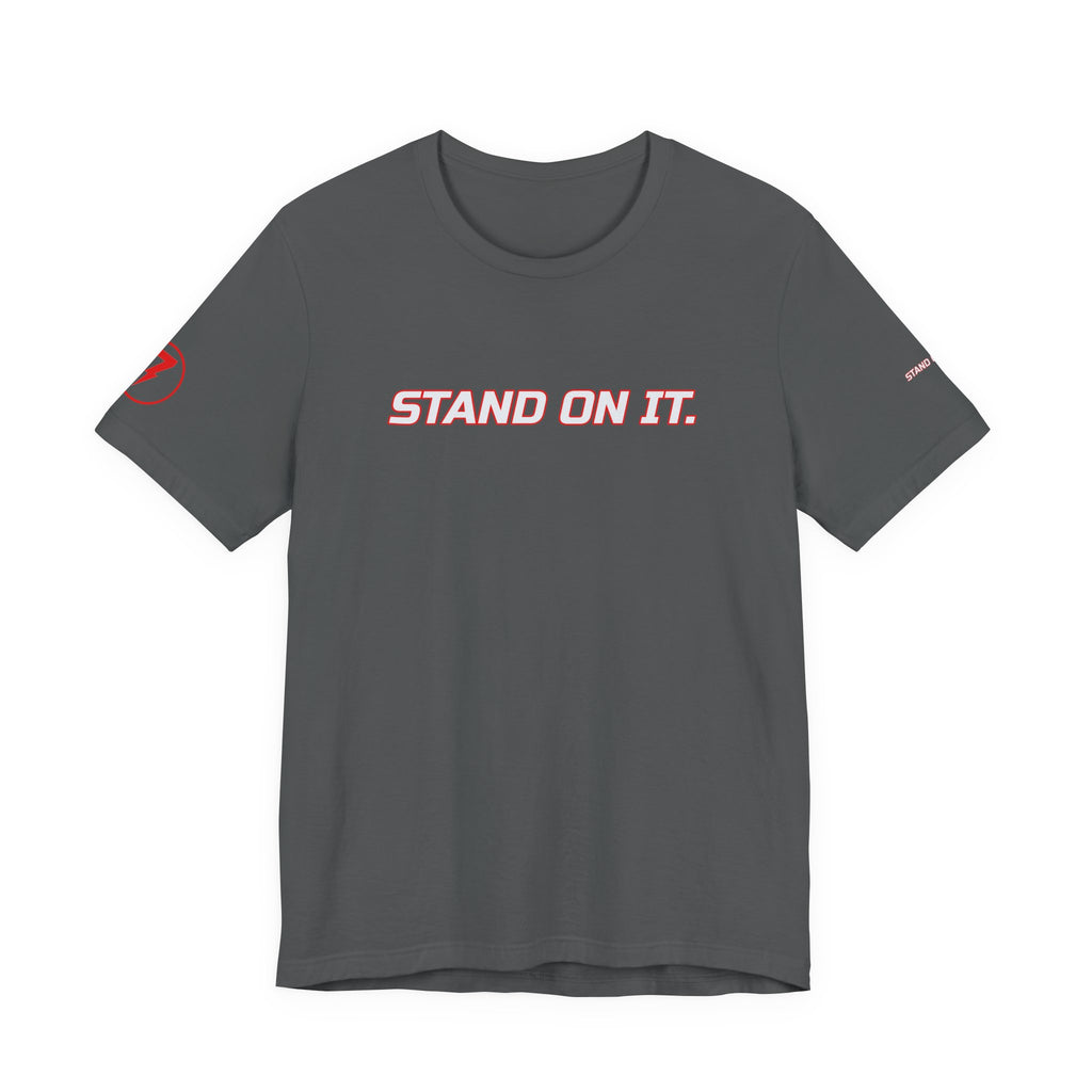 SEV7NTH WIRE STAND ON IT. Tee