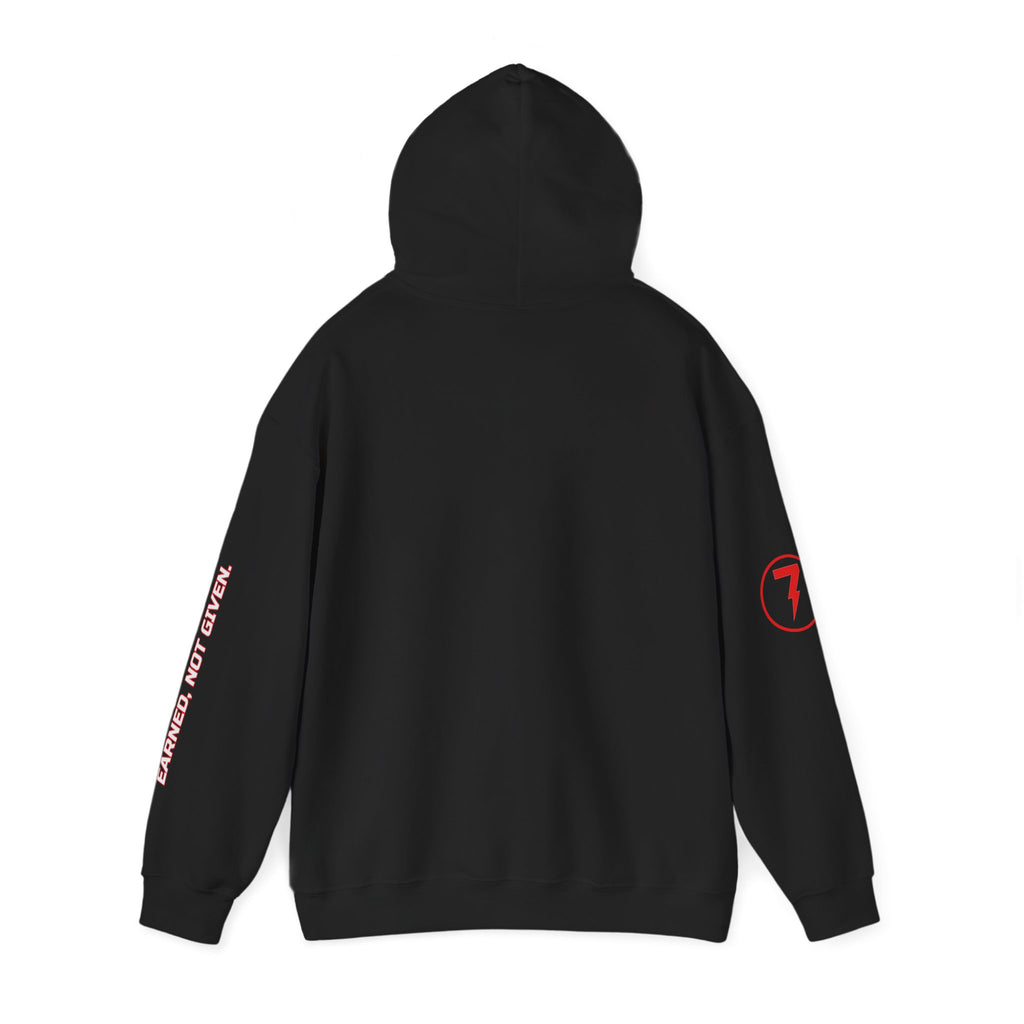 SEV7NTH WIRE EARNED, NOT GIVEN. Hoodie