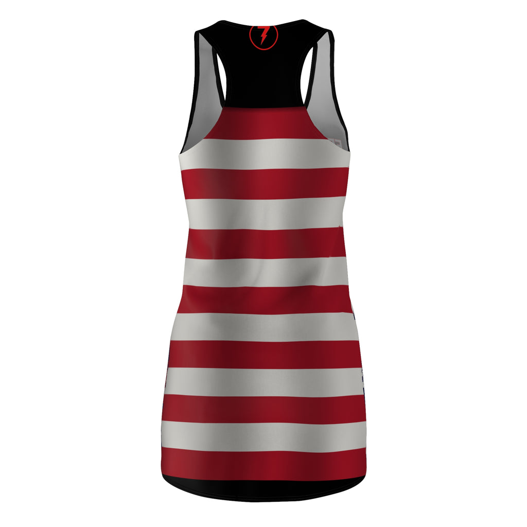 SEV7NTH WIRE FREEDOM Flag Racerback Dress