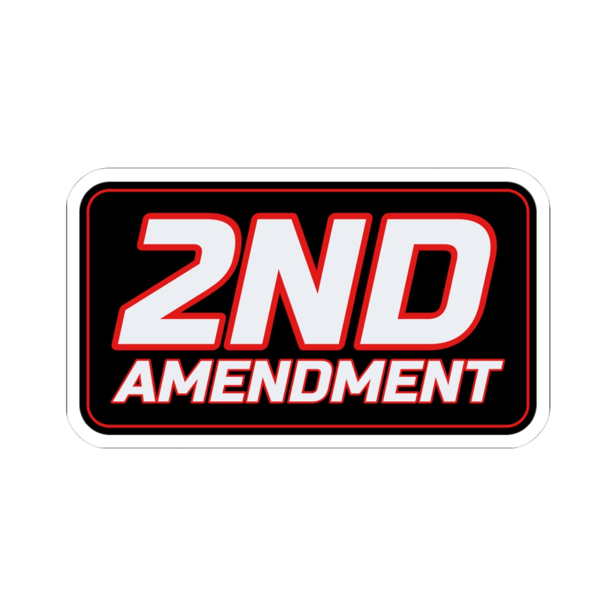 SEV7NTH WIRE "2ND AMENDMENT" Sticker