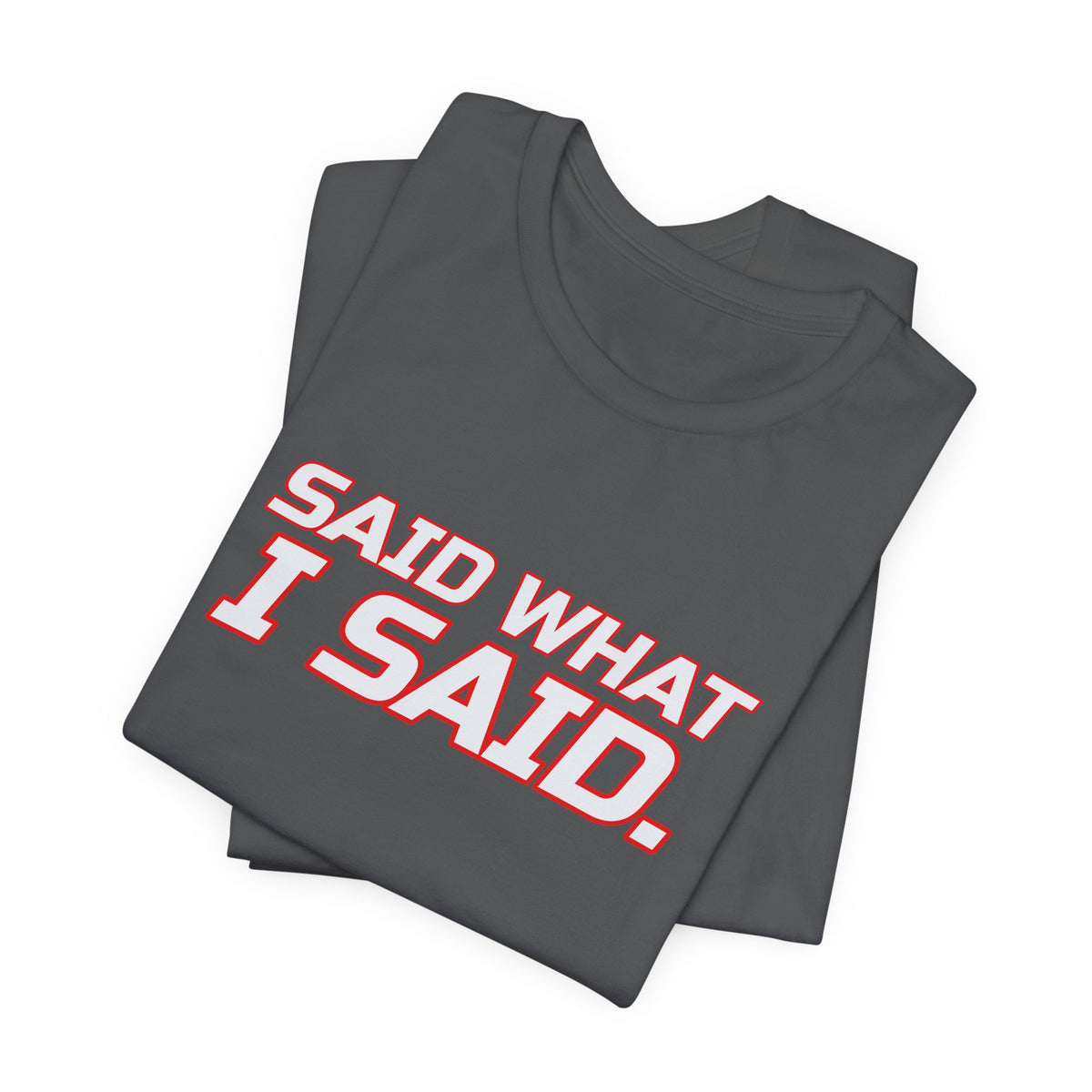 SEV7NTH WIRE SAID WHAT I SAID. Tee