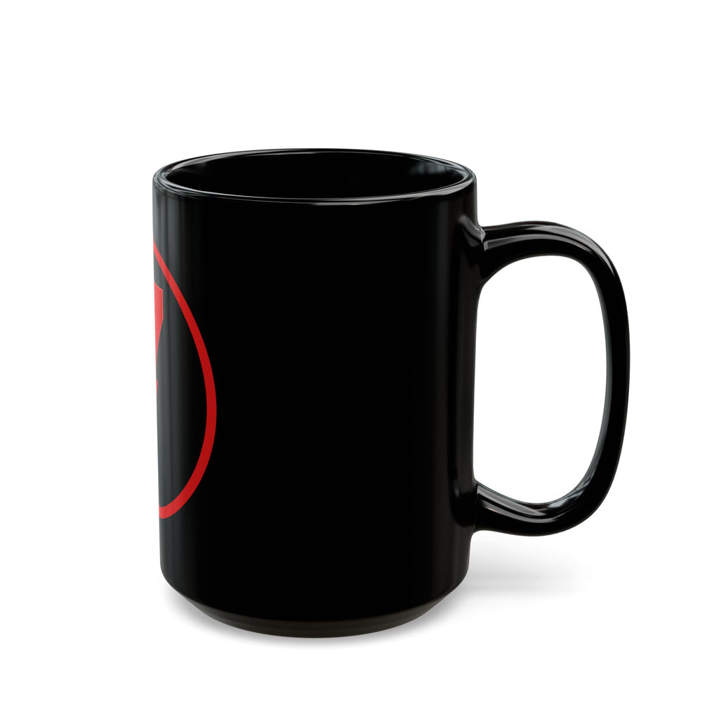 SEV7NTH WIRE Red 7 Black Mug