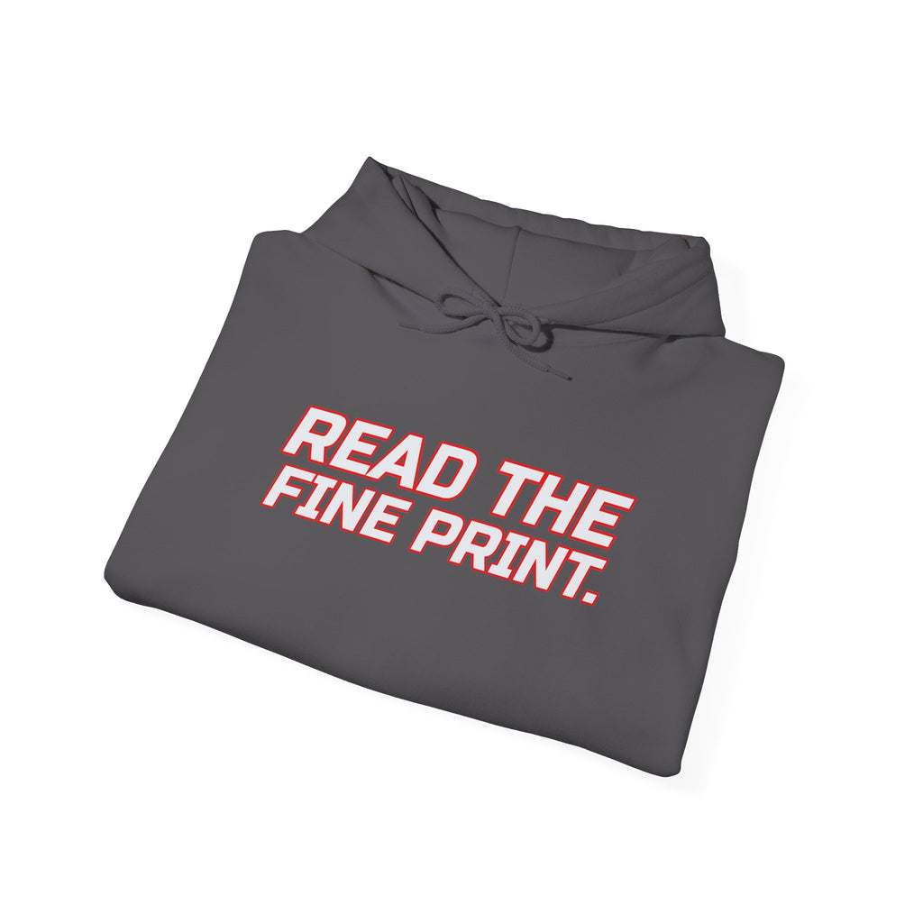 SEV7NTH WIRE READ THE FINE PRINT. Hoodie