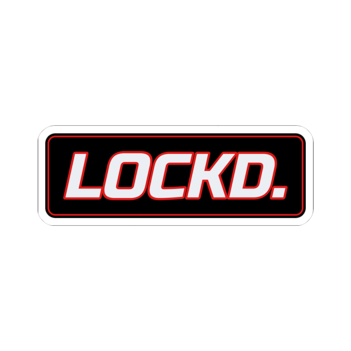 SEV7NTH WIRE "LOCKD." Sticker