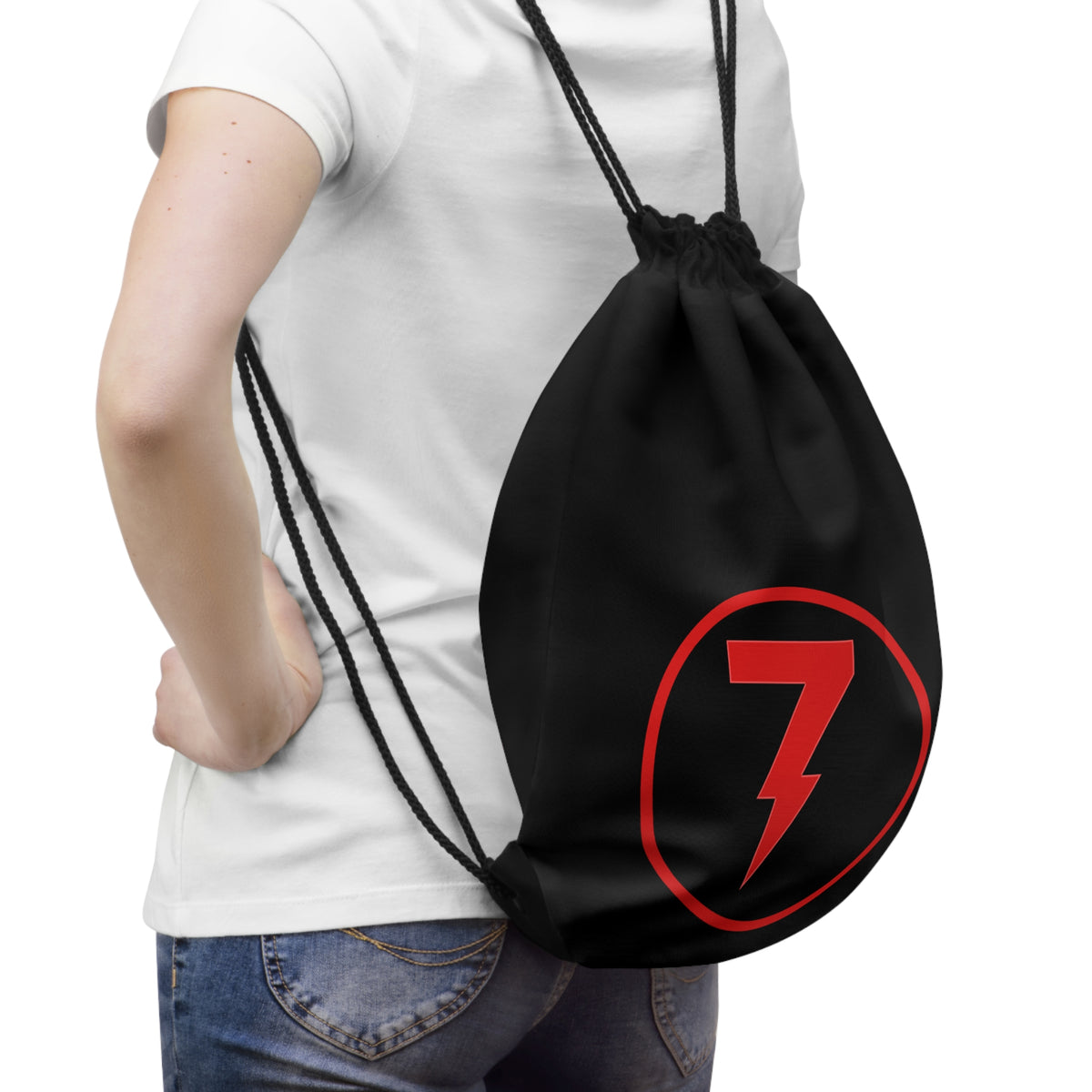 SEV7NTH WIRE Drawstring Bag