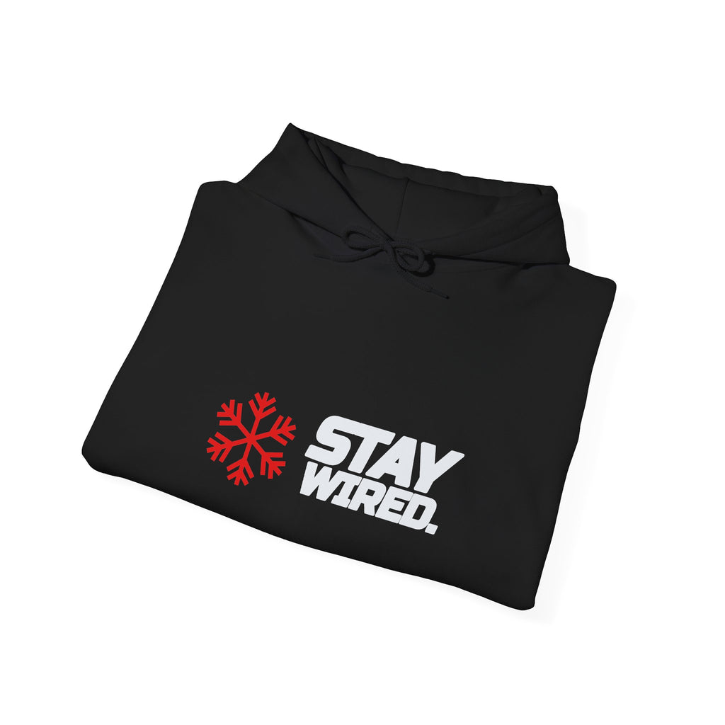 SEV7NTH WIRE STAY WIRED. SNOWFLAKE Hoodie