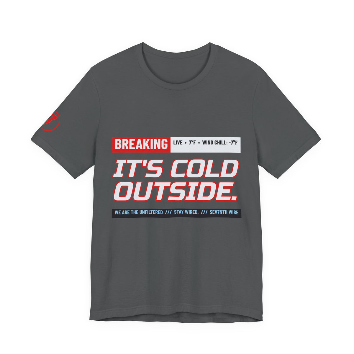 SEV7NTH WIRE BREAKING: IT'S COLD Tee