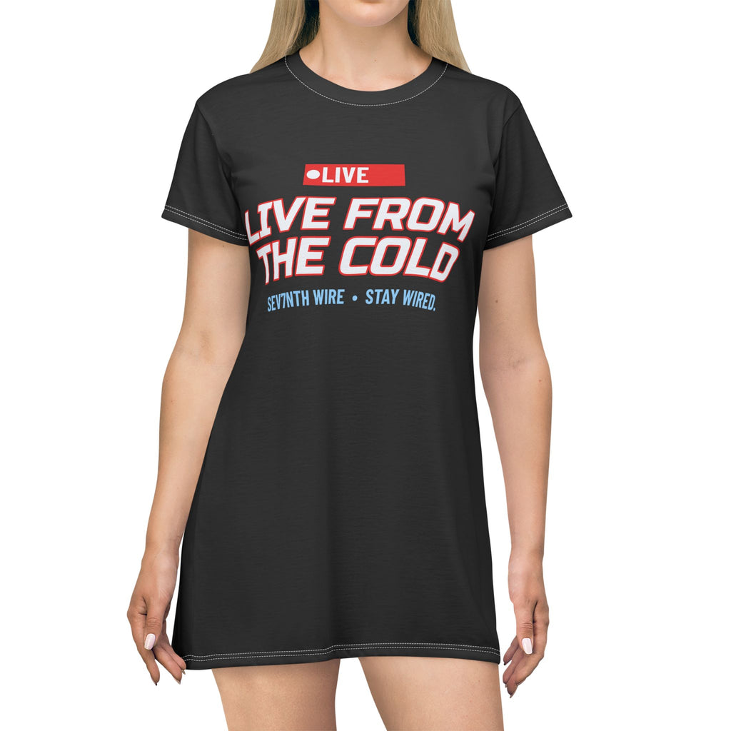 SEV7NTH WIRE LIVE FROM THE COLD T-Shirt Dress