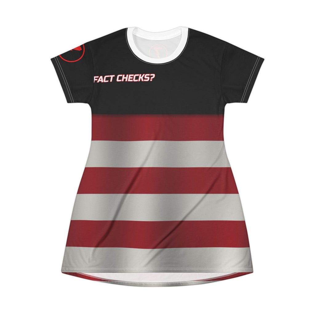 SEV7NTH WIRE FACT CHECKS? Flag T-Shirt Dress