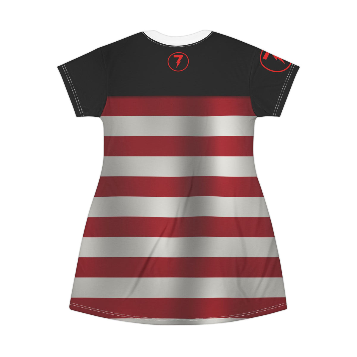 SEV7NTH WIRE OUR RIGHT Flag T-Shirt Dress