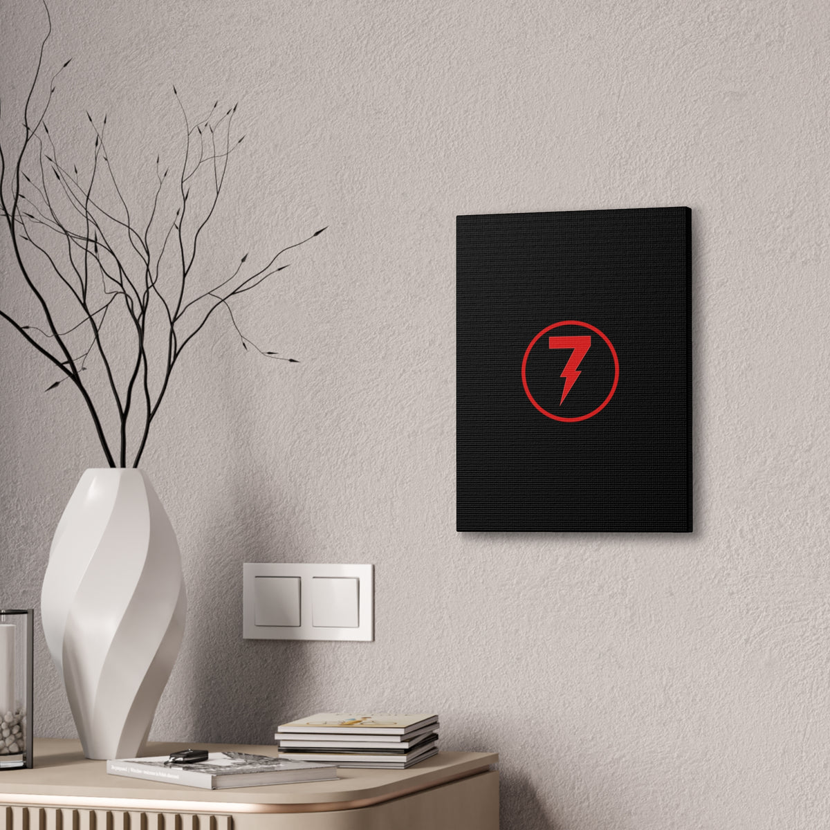 SEV7NTH WIRE Canvas Print