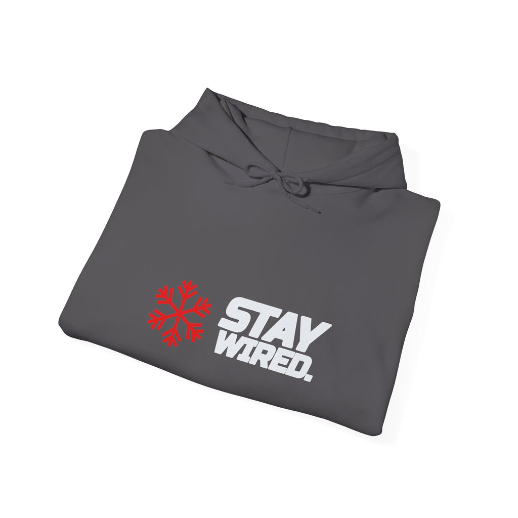 SEV7NTH WIRE STAY WIRED. SNOWFLAKE Hoodie