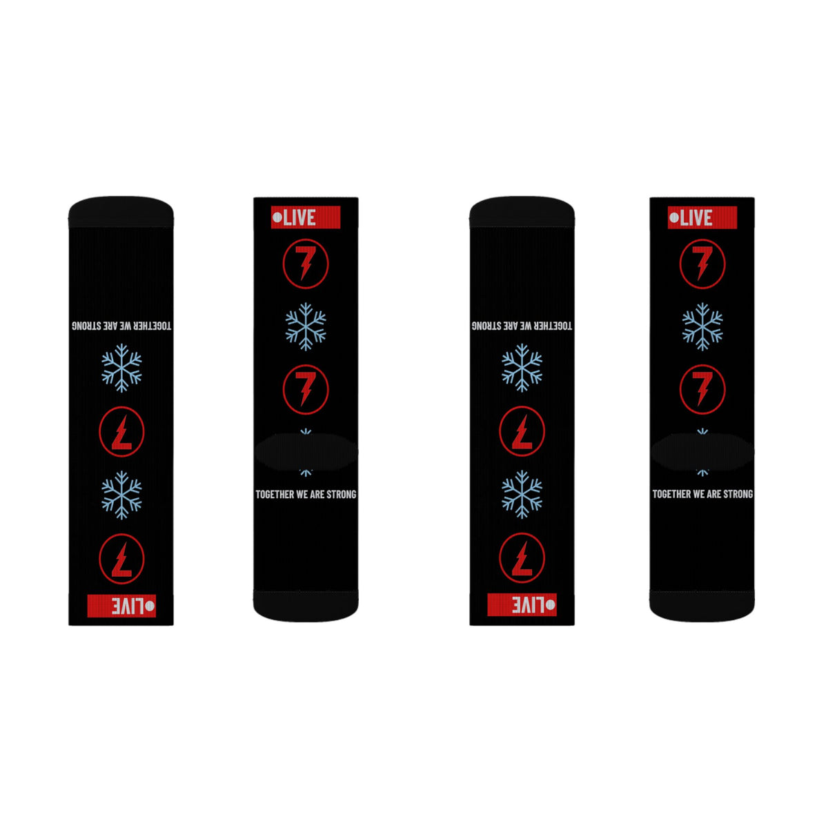 SEV7NTH WIRE LIVE 7 Socks
