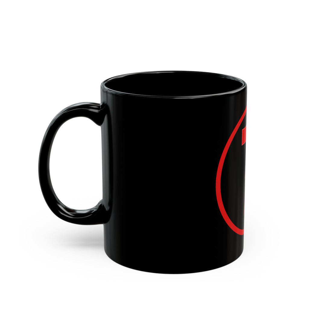SEV7NTH WIRE Red 7 Black Mug