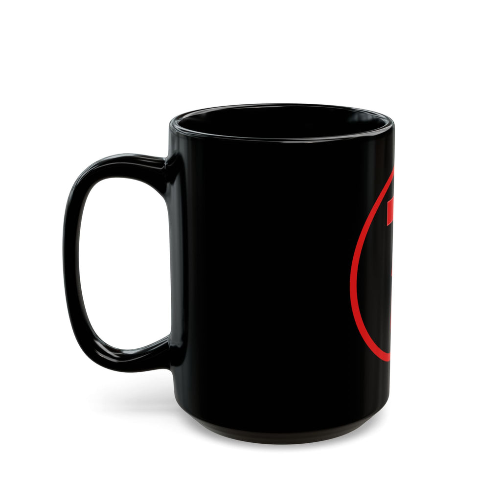 SEV7NTH WIRE Red 7 Black Mug