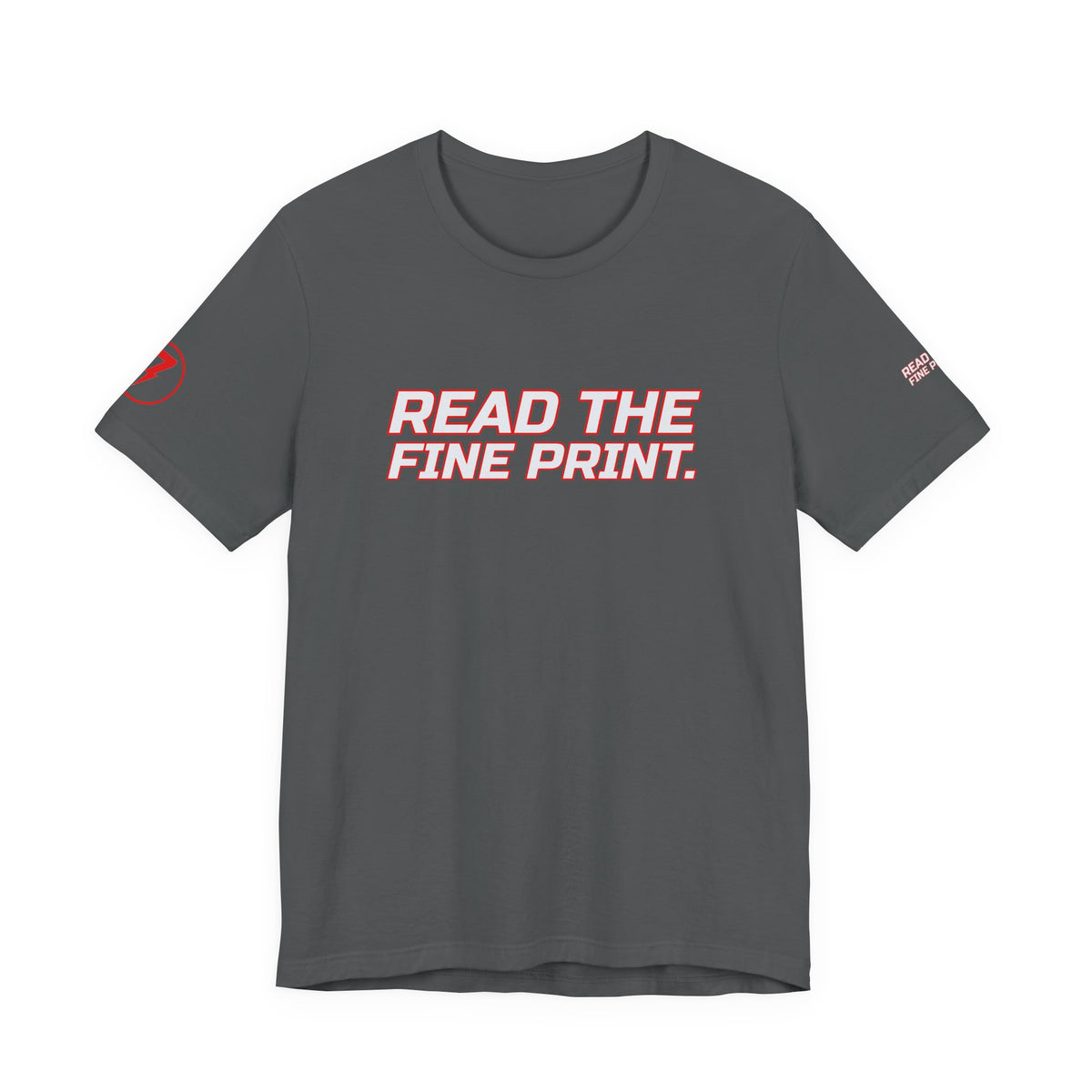 SEV7NTH WIRE READ THE FINE PRINT. Tee