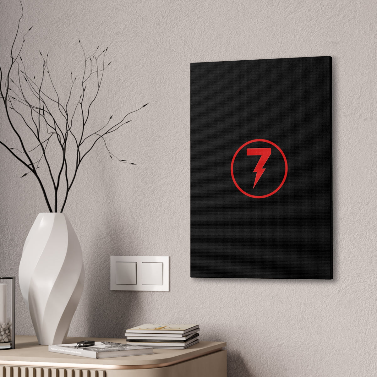 SEV7NTH WIRE Canvas Print