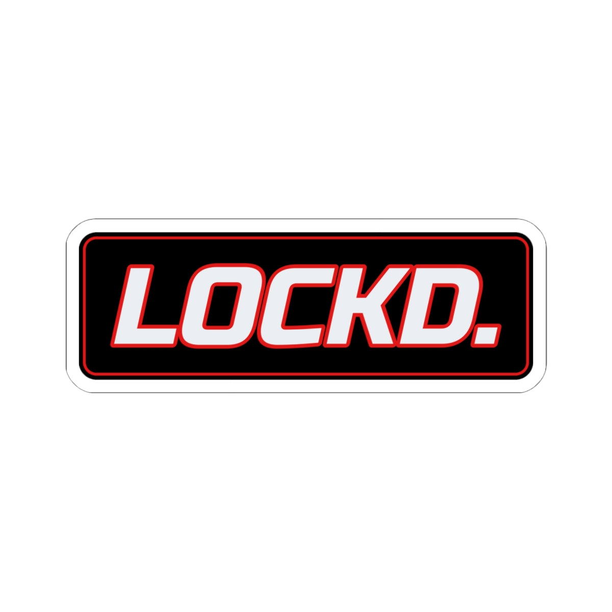 SEV7NTH WIRE "LOCKD." Sticker