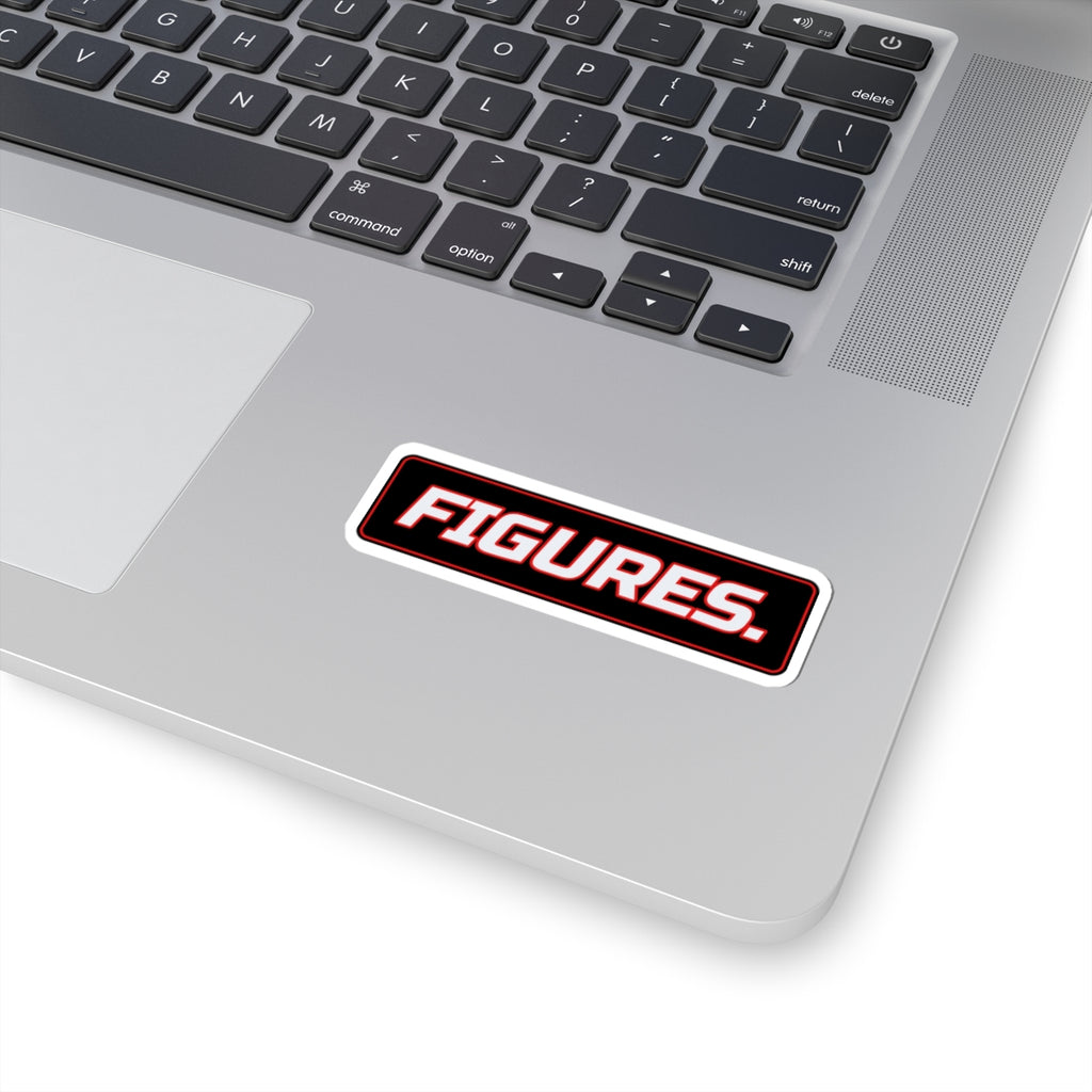 SEV7NTH WIRE "FIGURES." Sticker