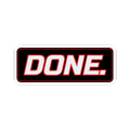 SEV7NTH WIRE "DONE." Sticker