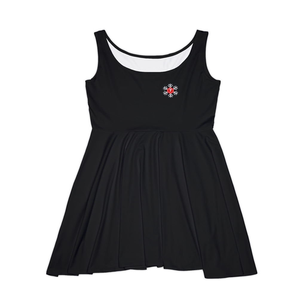 SEV7NTH WIRE SNOWFLAKE 7 Skater Dress
