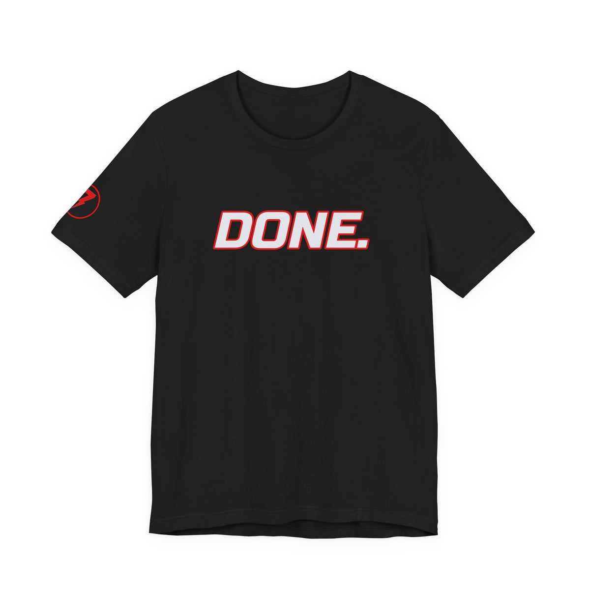SEV7NTH WIRE "DONE." Tee