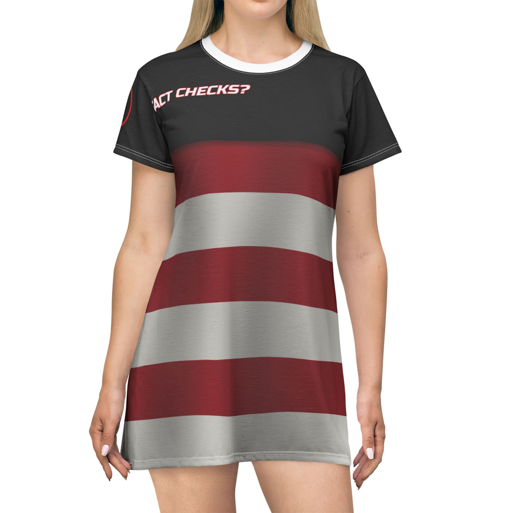 SEV7NTH WIRE FACT CHECKS? Flag T-Shirt Dress