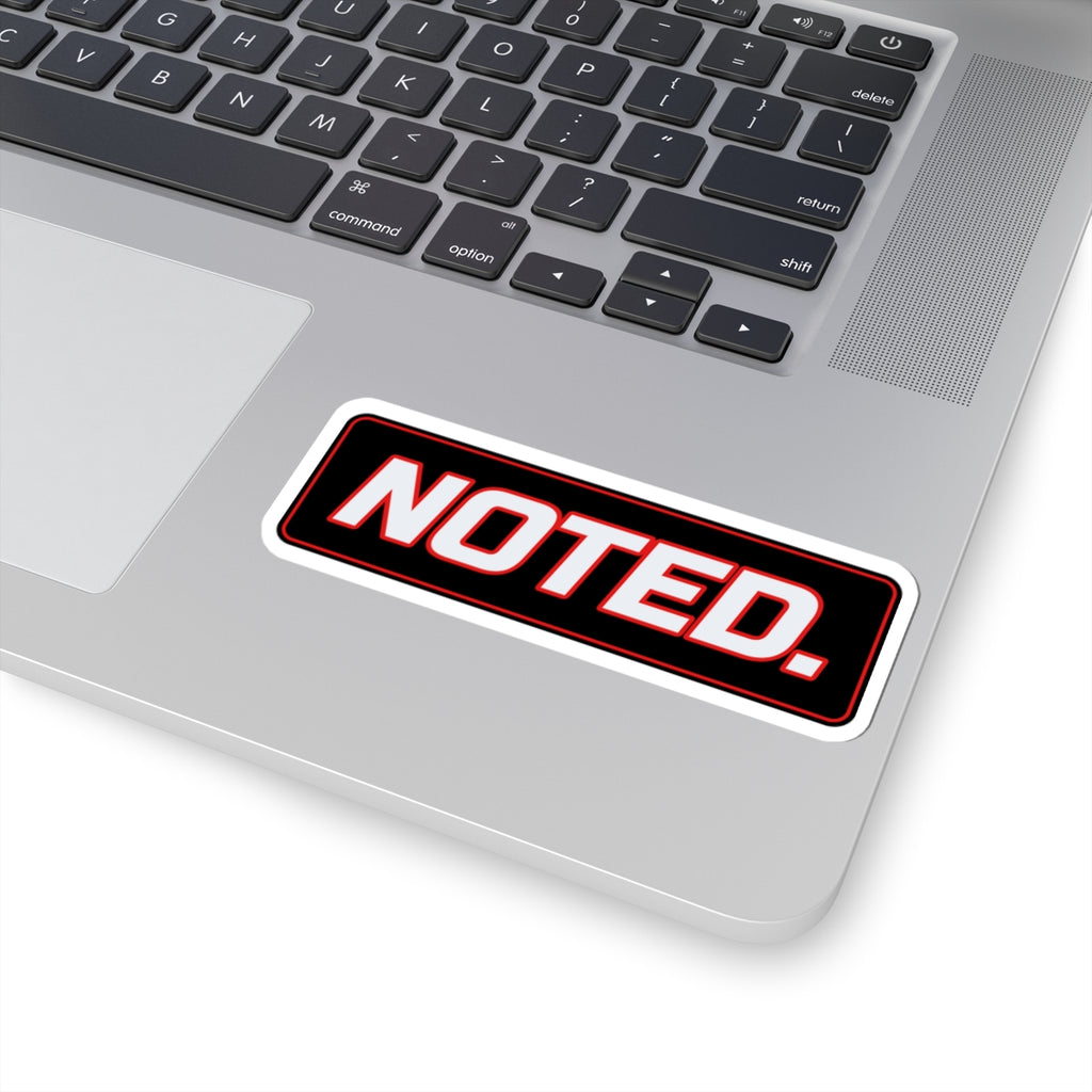 SEV7NTH WIRE "NOTED." Sticker