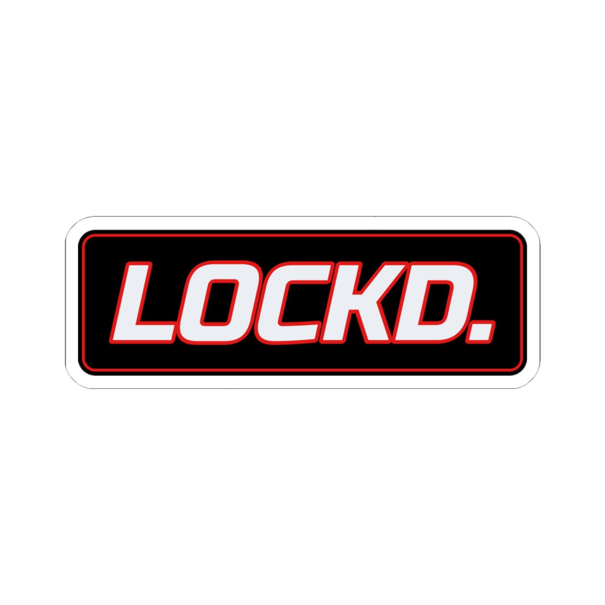 SEV7NTH WIRE "LOCKD." Sticker